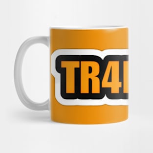 Tr4itor5 - Sticker - Black - Back Mug